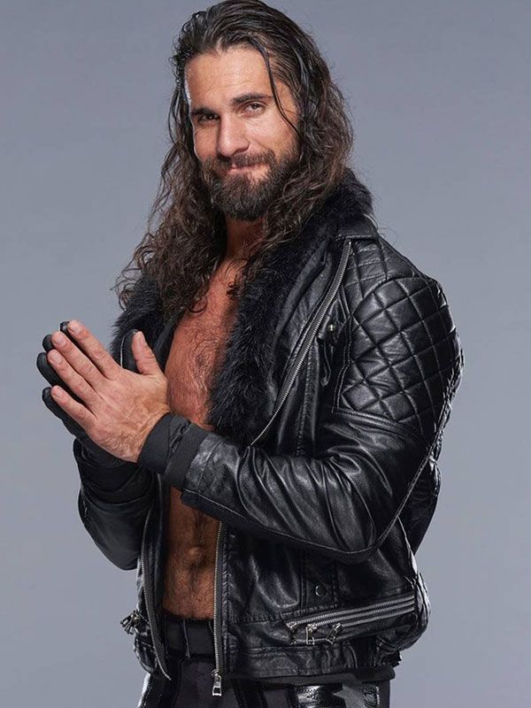 WWE Seth Rollins Leather Jacket
