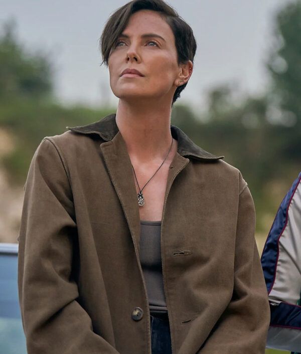 Charlize Theron Andy Trench Coat