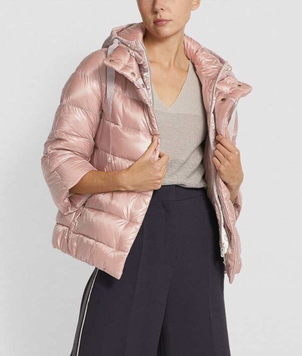Light Pink Puffer Jacket
