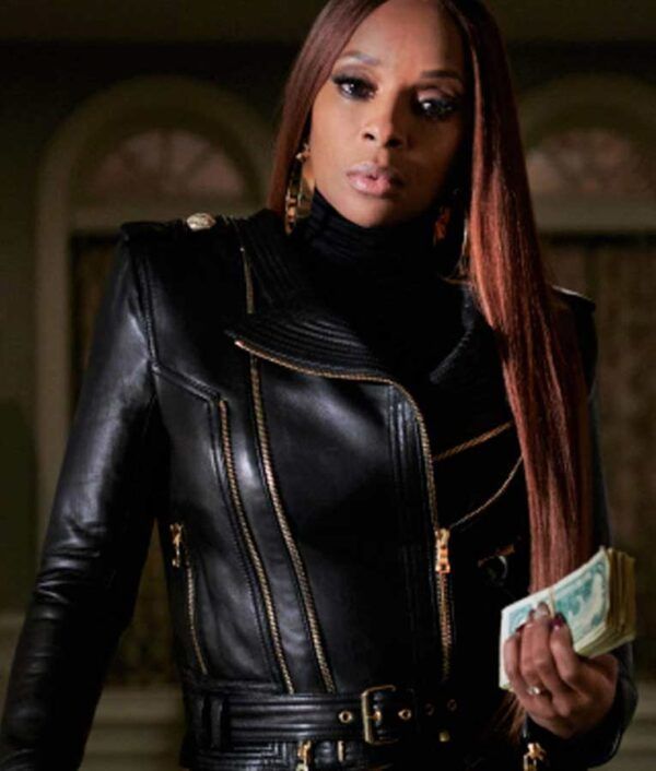 Power Book II Ghost Mary J. Blige Leather Jacket