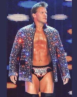 WWE Chris Jericho Sparkle Light Up Jacket