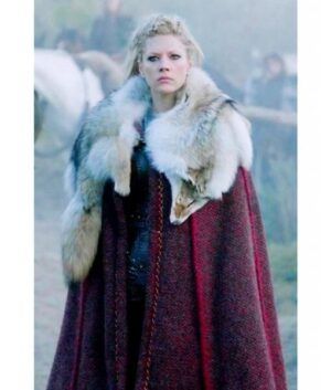 Vikings Lagertha Red Cloak
