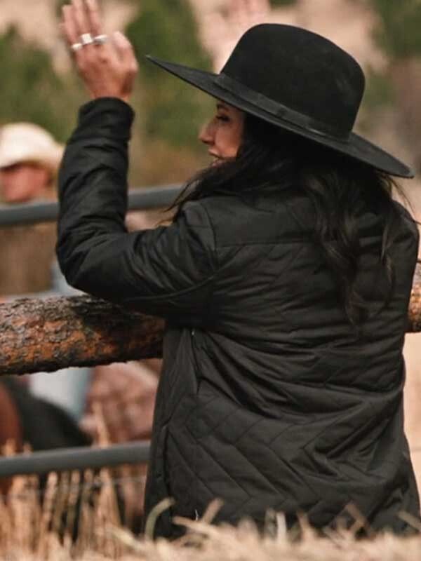 Yellowstone S04 Tanaya Beatty Quilted Cotton Jacket