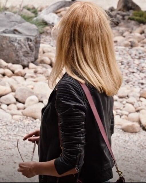 Yellowstone Season 4 Beth Dutton Black Leather Jacket